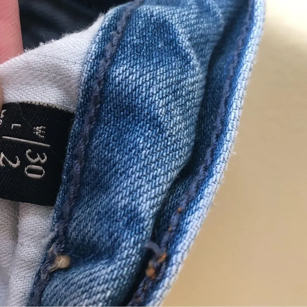 Abercrombie and Fitch High Rise Jean Shorts